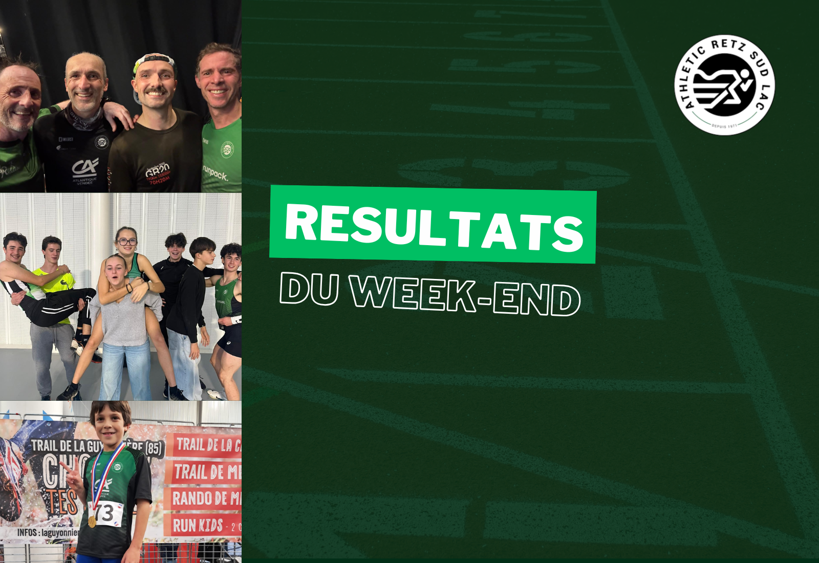 Résultats du week-end du 15-16 novembre