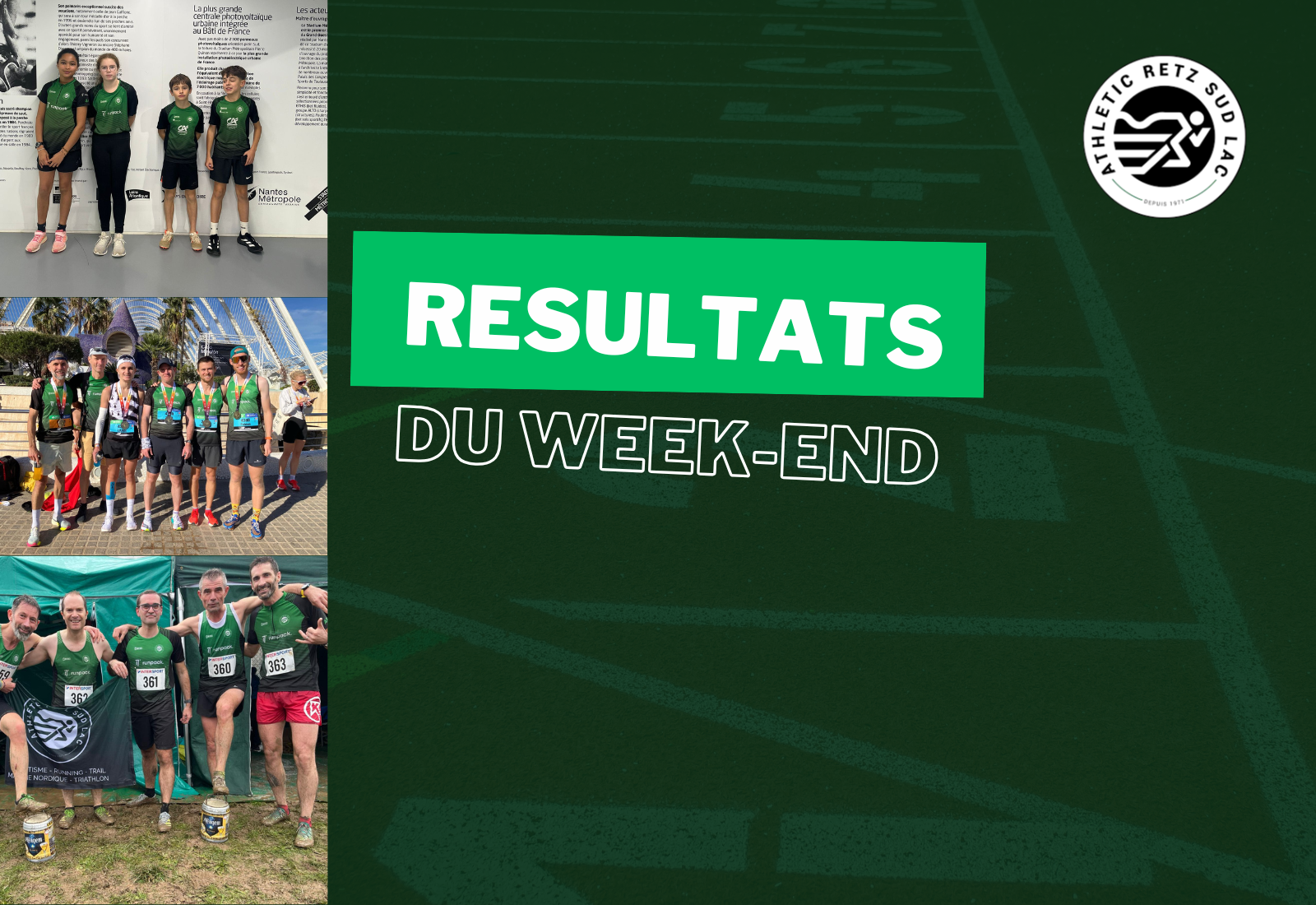 Résultats du week-end 06/07 Décembre