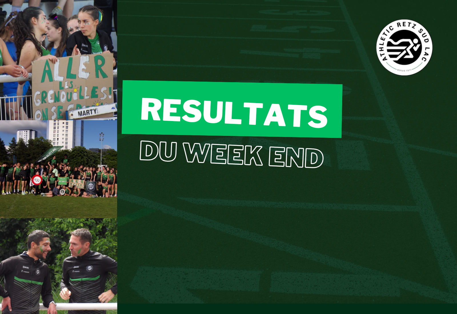 Résultats du week-end 02/03 Mai