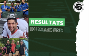 Résultats week-end du 13 au 15 juin
