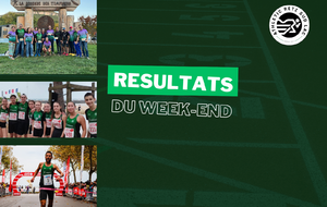 Résultats du week-end 18/19 Octobre