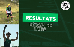 Résultats de l'été 2026